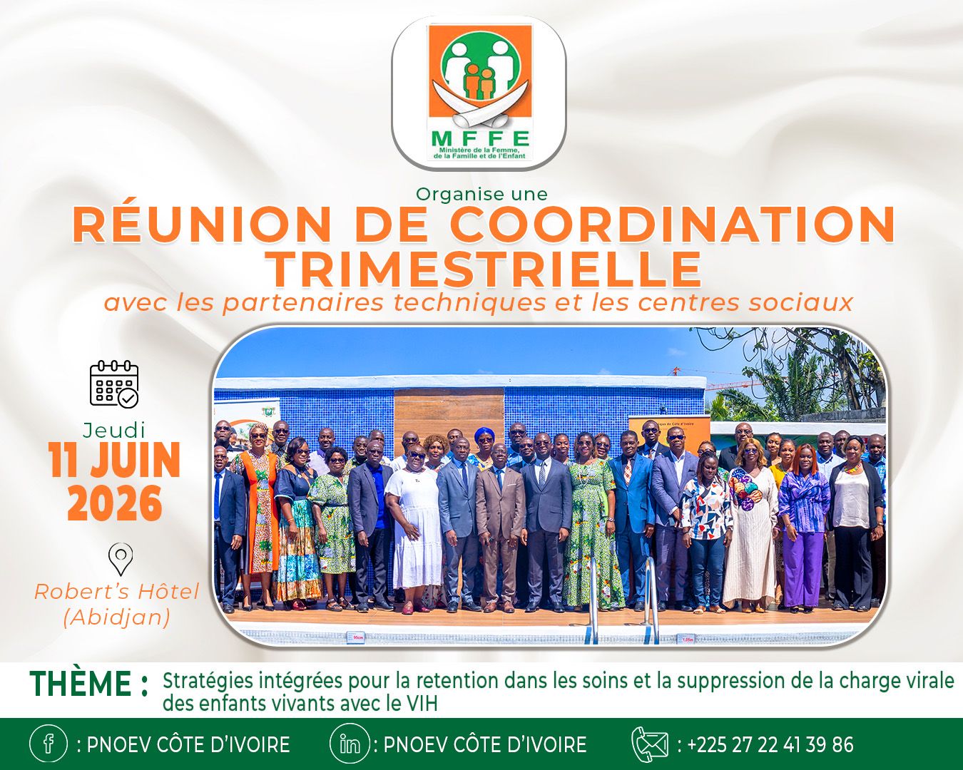 Réunion de coordination trimestrielle